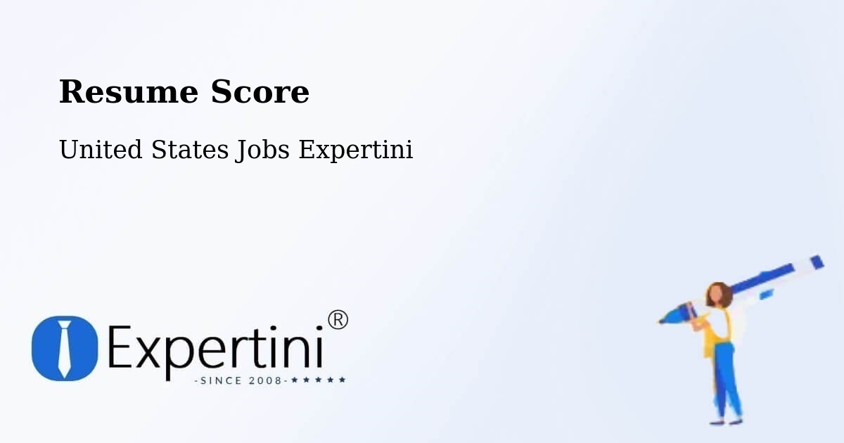 Resume Score & Job Description Match Tool – Red Wing - United States Jobs Expertini